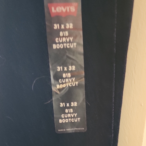 Levi's Women's Dark Blue Straight Leg Jeans - Picture 3 of 7